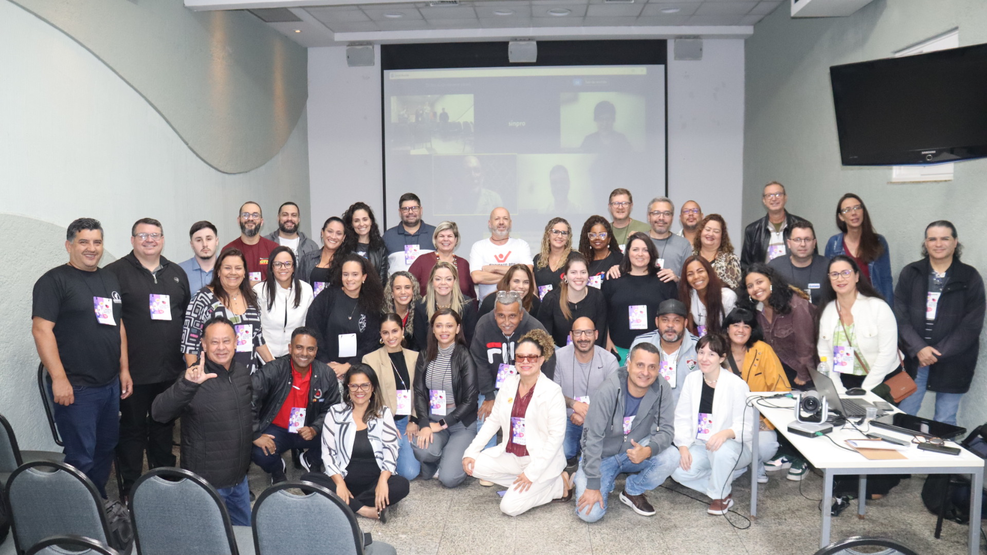 Equipe de Comunicação e Direção do Sindicato marca presença no 3º Encontro Nacional da Rede de Comunicação da CTB
